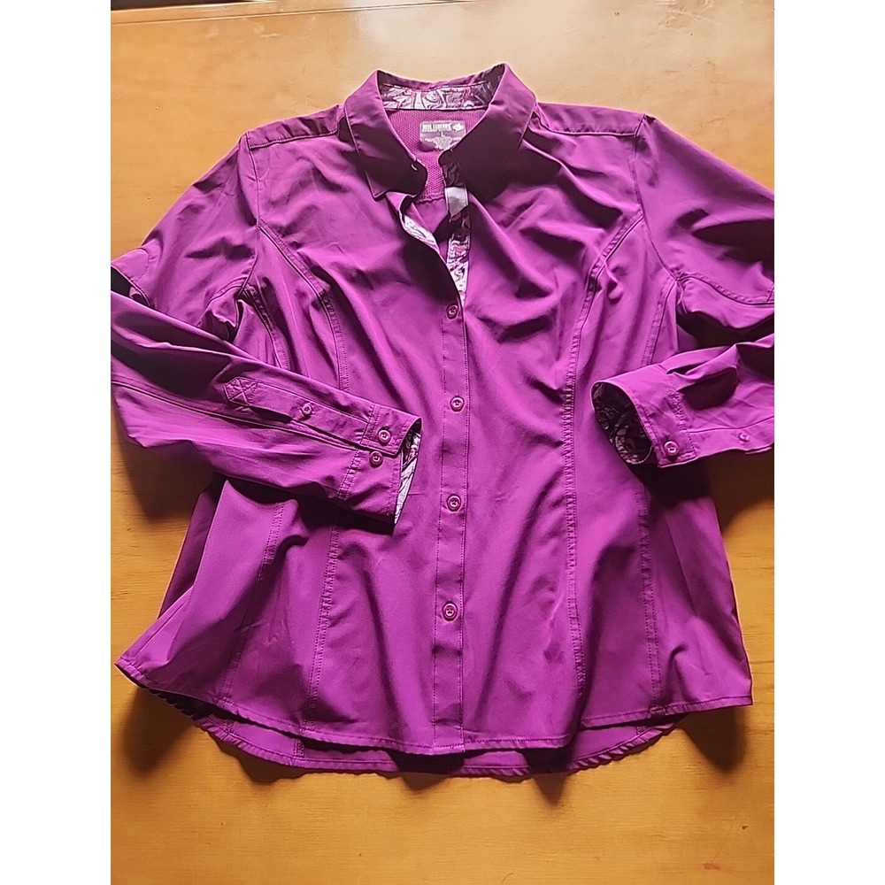 Reel Legends Saltwater Women Performance Outfitters Quick Dry Venting size Large